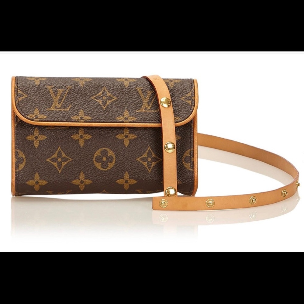 Louis Vuitton Pochette Florentine Monogram Brown